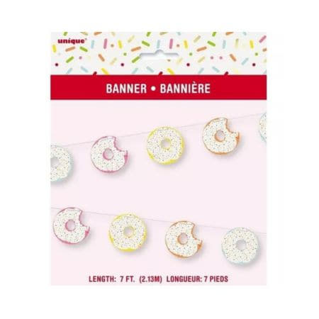 Pastel Donut Party Garland I Ice Cream Party Decorations I My Dream Party Shop UK