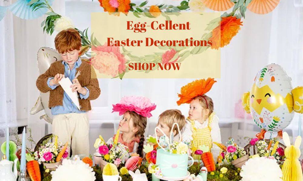 Easter Decorations I Easter Party Supplies I My Dream Party Shop UK