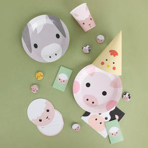 Farm Animals Party Cups I Farm Party Supplies I My Dream Party Shop UK