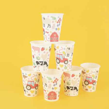Farmyard Party Cups I Farm Party Supplies I My Dream Party Shop UK