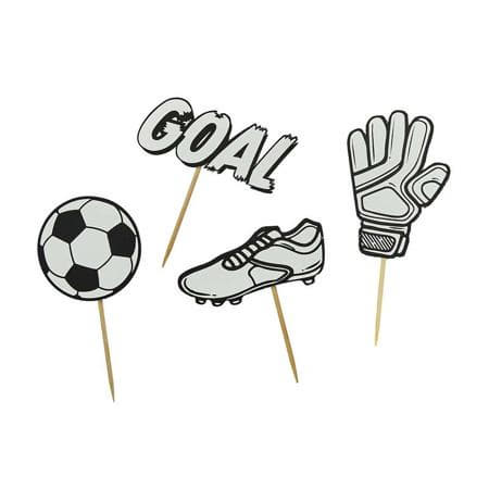 Football Cupcake Toppers I Football Party Supplies I My Dream Party Shop UK