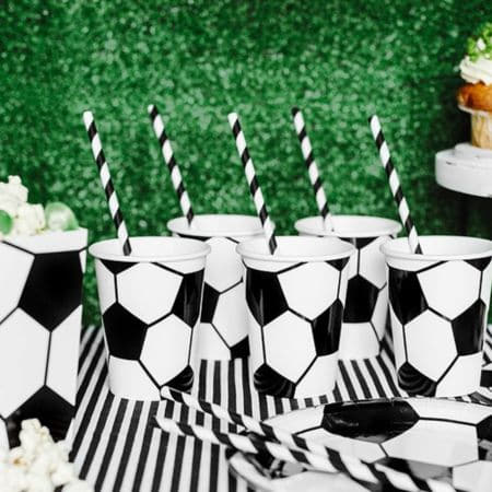 Football Paper Party Cups I Football Party Tableware I My Dream Party Shop UK