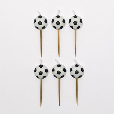 Football Shaped Party Candles I Football Party Decorations I My Dream Party Shop UK