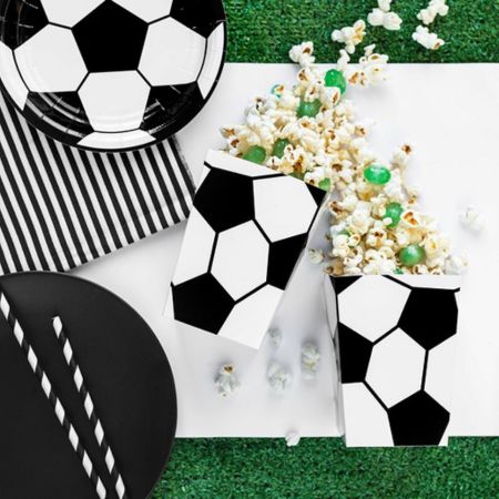Football Popcorn Boxes I Football Party Supplies I My Dream Party Shop UK
