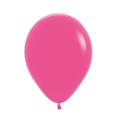 Fuchsia Pink 12 Inch Balloons I Plain Latex Party Balloons I My Dream Party Shop UK