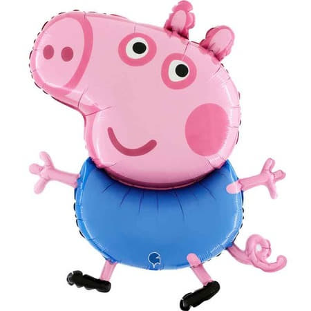 George Pig Supershape Balloon I Peppa Pig Balloons I My Dream Party Shop UK