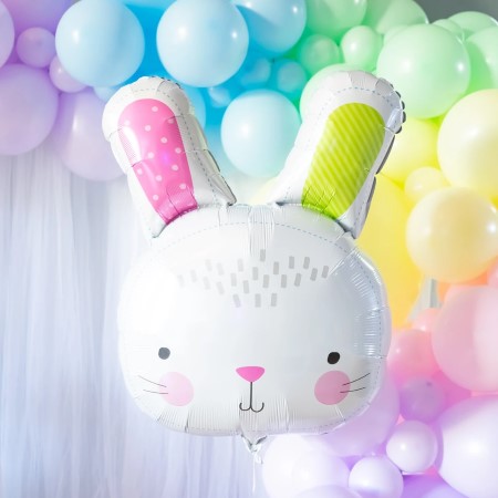 Giant Bunny Head Supershape Balloon I Easter Decorations I My Dream Party Shop UK