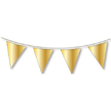Giant Gold Foil Bunting 45cm I Gold Party Decorations I My Dream Party Shop