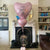 Giant Personalised Pink Heart with 2 Hearts Underneath I Baby Shower Balloons Ruislip