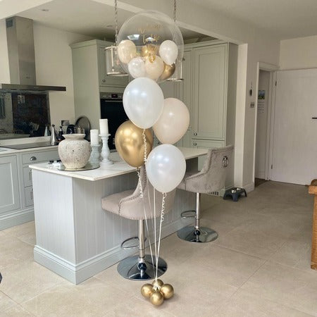 Personalised New Baby Bubble Balloon Bouquet I My Dream Party Shop Ruislip