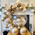 Cream and Gold 70th Birthday Balloon Bubble Hug I 70th Birthday Balloons Ruislip I My Dream Party Shop 