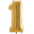 Vintage Gold Number One Balloon 40 inches I Foil Number Balloons I My Dream Party Shop UK