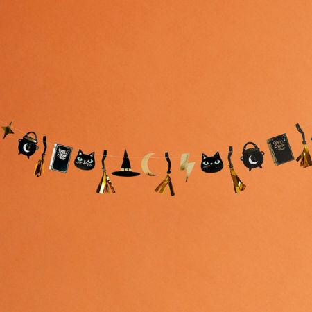 Magical Halloween Party Tassel Garland I Halloween Decorations I My Dream Party Shop UK