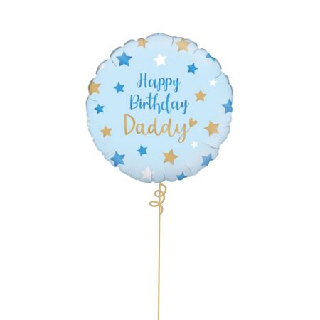 Happy Birthday Daddy Helium Balloon I Collection Ruislip I My Dream Party Shop
