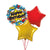 White Comic Superhero Balloon Trio I Superhero Helium Balloons I My Dream Party Shop Ruislip