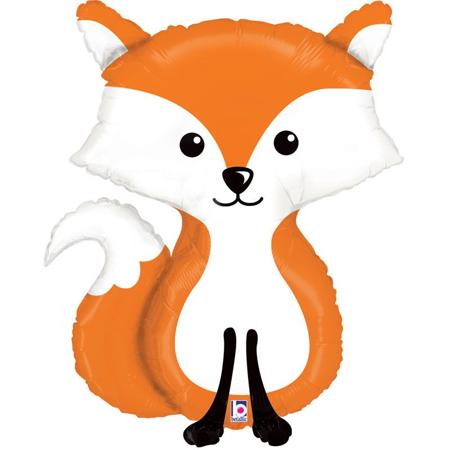 Helium Inflated Woodland Fox Balloon I Children's Helium Balloons Ruislip I My Dream Party Shop