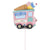 Helium Inflated Pastel Ice Cream Van Balloon Collection Ruislip I My Dream Party Shop