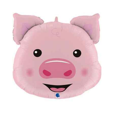 Helium Inflated Pig Supershape Balloon Collection Ruislip I My Dream Party Shop 