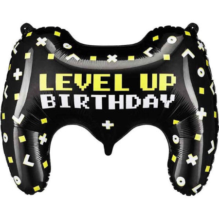 Helium inflated Game Controller Foil Balloon I Gamer Balloons Collection Ruislip I My Dream Party Shop