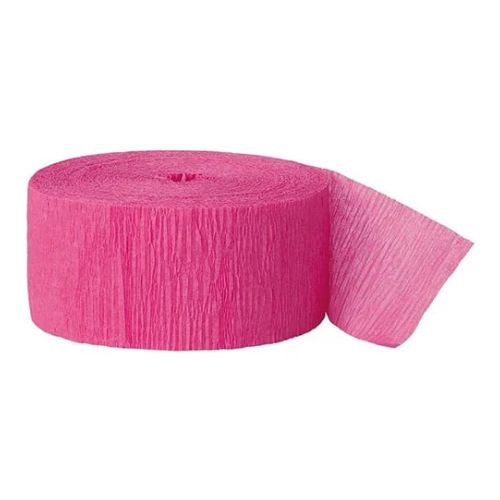 Hot Pink Crepe Paper Streamer I Paper Party Decorations I My Dream Party Shop UK