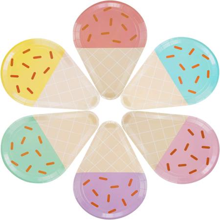 Ice Cream Party Plates I Ice Cream Party Tableware I My Dream Party Shop UK