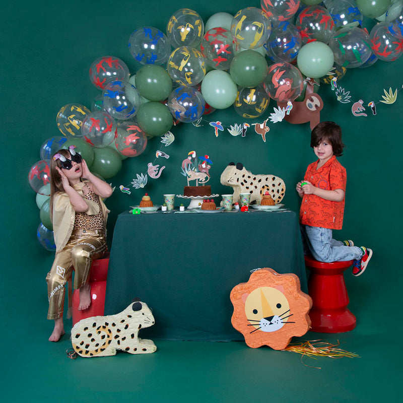 Jungle Animals Party Garland I Jungle Party Decorations I My Dream Party Shop UK