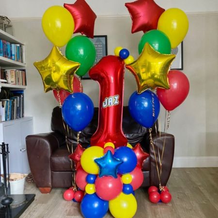 Lego Themed Number Column I Children's Number Columns I My Dream Party Shop UK