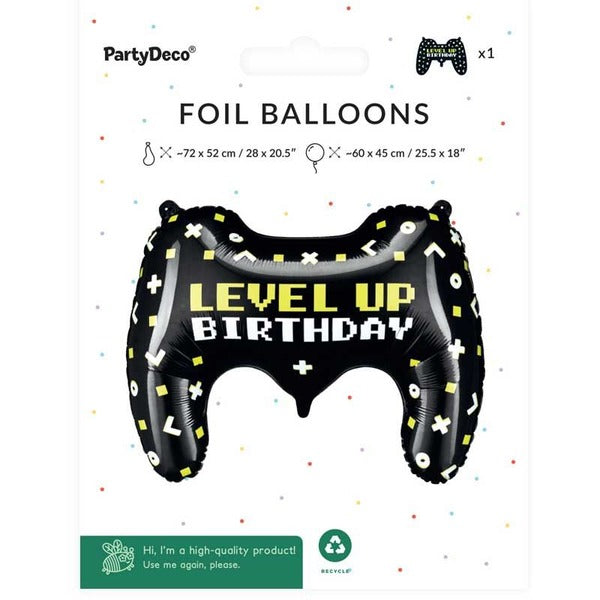 Gaming Pad Foil Balloon I Gamer Party Balloons I My Dream Party Shop UK