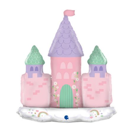 Giant Pastel Princess Castle Balloon I Princess Party Decorations I My Dream Party Shop UK