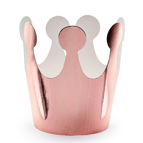 Mini Rose Gold Party Crowns I Rose Gold Party Supplies I My Dream Party Shop UK