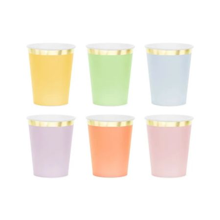 Pastel Party Cups I Pastel Party Supplies and Decorations I My Dream Party Shop UK