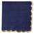 Navy and Gold Scalloped Party Napkins I Navy and Gold Party Supplies I My Dream Party Shop UK