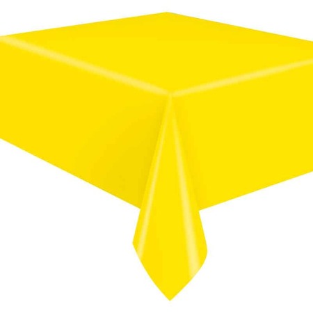 Neon Yellow Table Cover Unique I Yellow Party Supplies I My Dream Party Shop UK