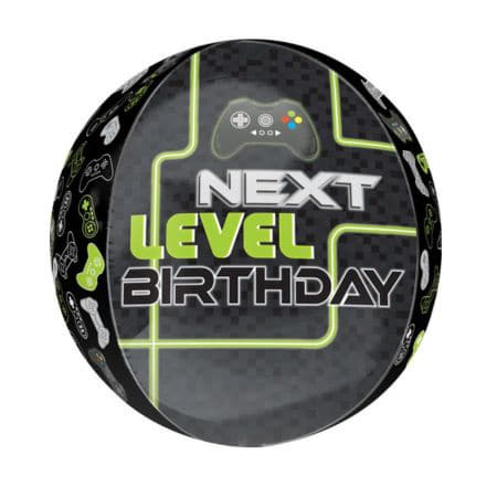 Next Level Birthday Orbz I Gamer Party Supplies I My Dream Party Shop UK