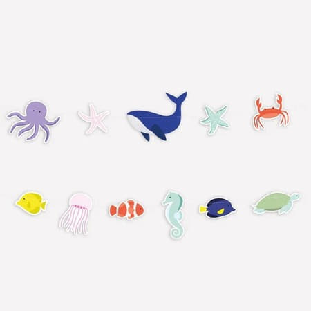 Ocean Under the Sea Garland I Under the Sea Party Supplies I My Dream Party Shop UK