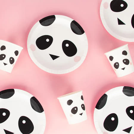 My Little Day paper plates - mini animals My Little Day paper plates - mini animals
