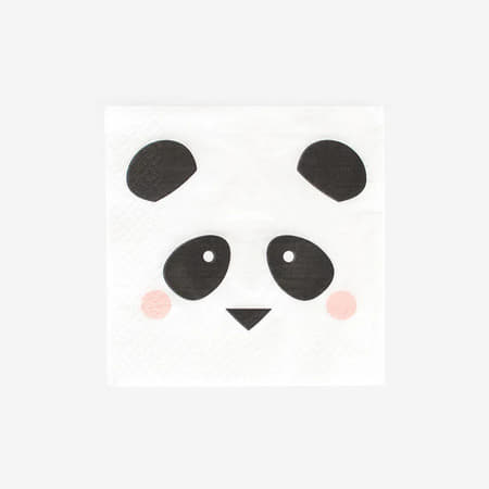 Mini Panda Party Napkins I Panda Party Supplies I My Dream Party Shop UK