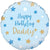 Pastel Blue Happy Birthday Daddy Helium Balloon For Collection I My Dream Party Shop Ruislip