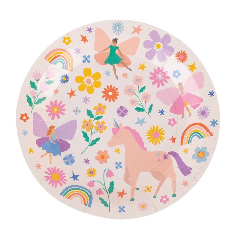 Pastel Magical Unicorn Party Plates I Unicorn Party Supplies I My Dream Party Shop UK