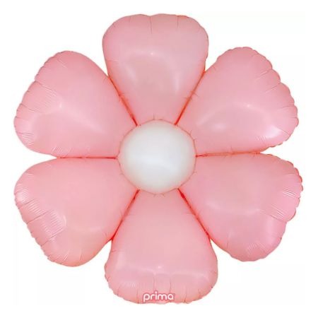 Pastel Peach Daisy Foil Balloon I Flower Party Decorations I My Dream Party Shop UK