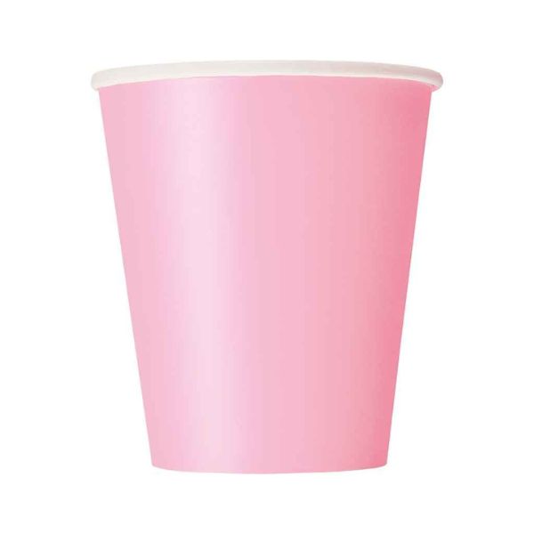 Pastel Pink Cups 14 Pack I Pastel Pink Party Supplies I My Dream Party Shop UK