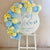 Pastel Baby Shower Balloon Arch on Easel I Balloons for Collection Ruislip I My Dream Party Shop