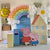 Peppa Pig Pastel Rainbow Balloon Arch I Balloon Arch Installations Ruislip I My Dream Party Shop