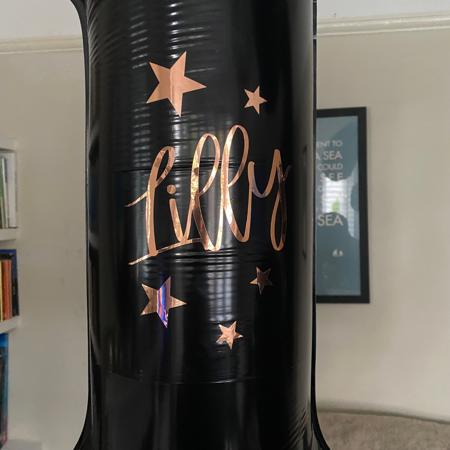 Personalised Black Helium Number Balloon I My Dream Party Shop 