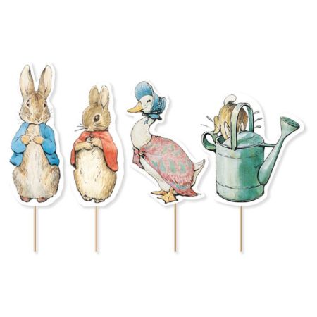 Peter Rabbit Classic Characters Cake Toppers I Peter Rabbit Decorations I My Dream Party Shop UK