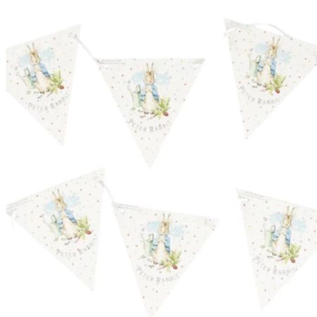 Classic Peter Rabbit Bunting I Peter Rabbit Party Supplies I My Dream Party Shop