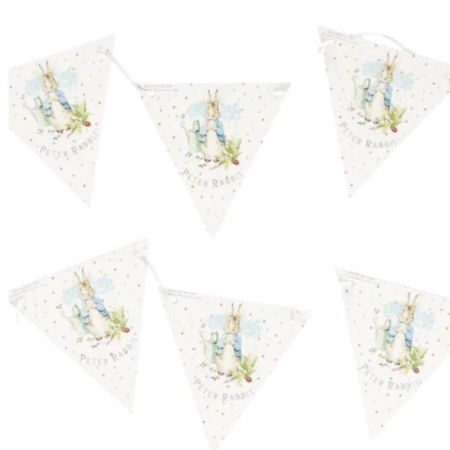 Classic Peter Rabbit Bunting I Peter Rabbit Party Decorations I My Dream Party Shop