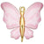 Pastel Pink and Gold Butterfly Balloon  Butterfly Party Decorations I My Dream Party Shop UK
