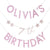 Pink Personalisable Name and Age Birthday Bunting I Pink Party Decorations I My Dream Party Shop UK