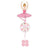 Pink Dancing Ballerina and Happy Birthday Helium Balloon Bouquet I My Dream Party Shop Ruislip